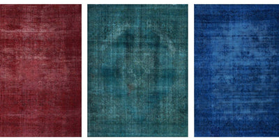 New Overdyed Rug Collection