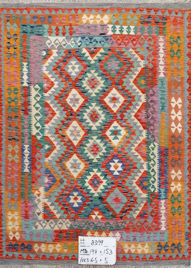 Kilim Afghan 12473