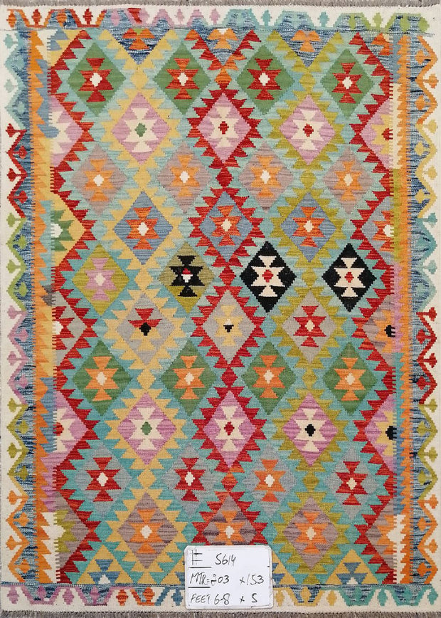 Kilim Afghan 12478