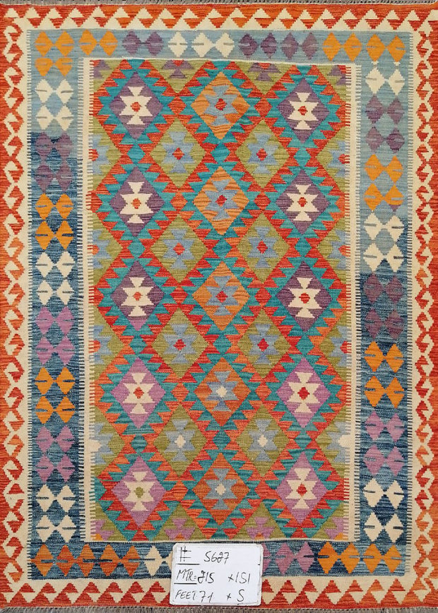 Kilim Afghan 12480