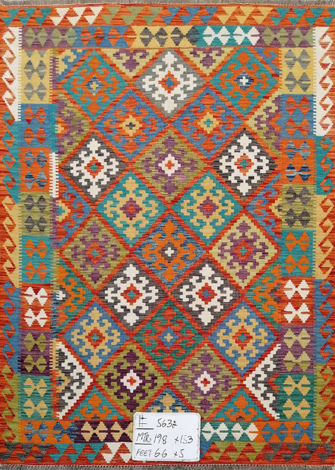 Kilim Afghan 12482