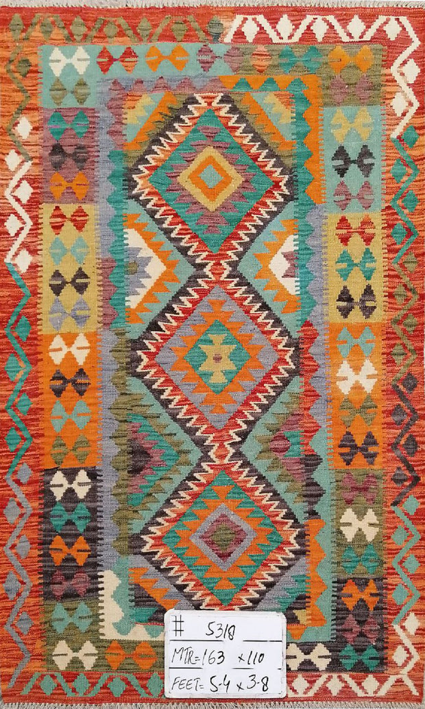 Kilim Afghan 12484