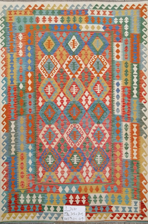 Kilim Afghan 12492