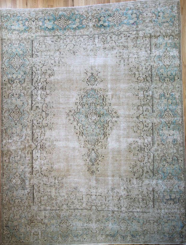 Over-dyed Tabriz